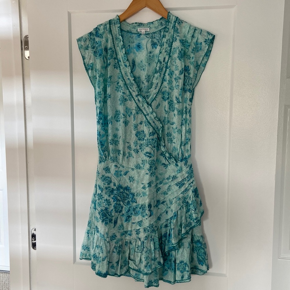 Poupette St Barth blue dress size medium
